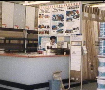 Mike at the contractors sales desk for Grossmans Inc in Binghamton NY