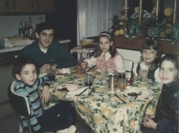 Typical holiday meal @ Aunt Jo's  with Uncle Jimmy and Cousin Patty